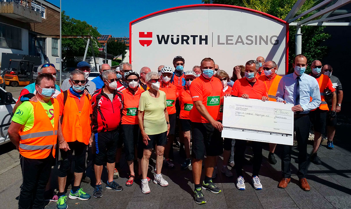 Gruppenbild Team Würth Leasing Tour de Kreisle
